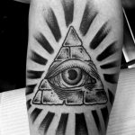 photo of eye tattoo Horus 22.01.2019 №324 - drawing tattoo god Horus Eye - tattoovalue.net