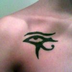 photo of eye tattoo Horus 22.01.2019 №331 - drawing tattoo god Horus Eye - tattoovalue.net