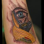 photo of eye tattoo Horus 22.01.2019 №339 - drawing tattoo god Horus Eye - tattoovalue.net
