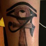 photo of eye tattoo Horus 22.01.2019 №340 - drawing tattoo god Horus Eye - tattoovalue.net