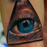 photo of eye tattoo Horus 22.01.2019 №344 - drawing tattoo god Horus Eye - tattoovalue.net