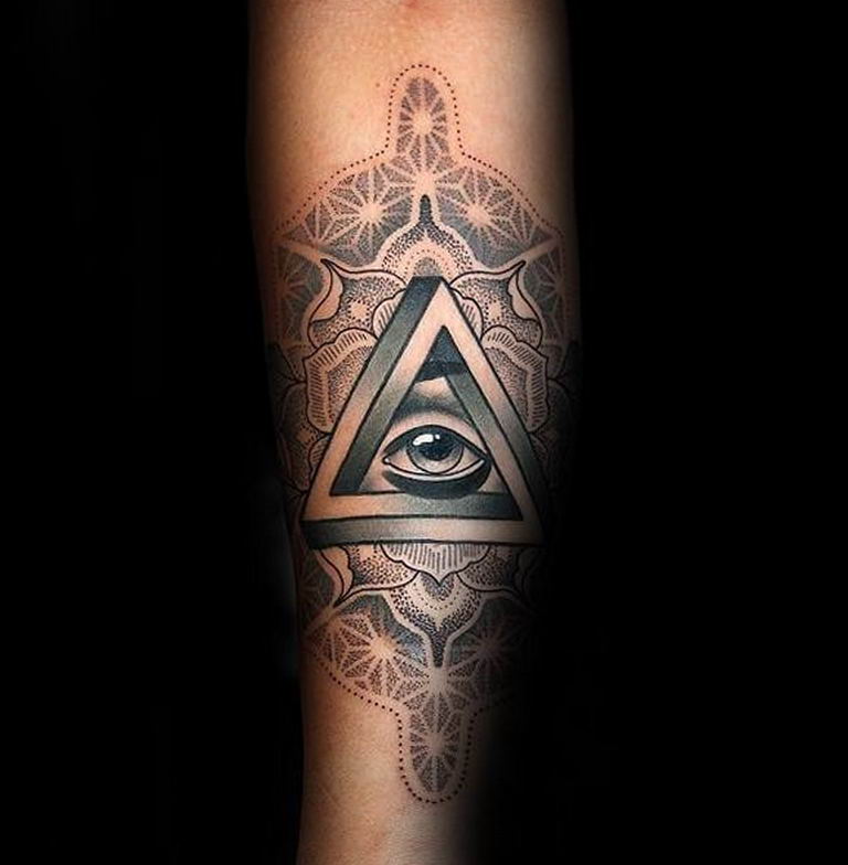 photo of eye tattoo Horus 22.01.2019 №345 - drawing tattoo god Horus Eye - tattoovalue.net