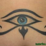 photo of eye tattoo Horus 22.01.2019 №353 - drawing tattoo god Horus Eye - tattoovalue.net