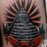 photo of eye tattoo Horus 22.01.2019 №354 - drawing tattoo god Horus Eye - tattoovalue.net