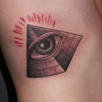 photo of eye tattoo Horus 22.01.2019 №357 - drawing tattoo god Horus Eye - tattoovalue.net