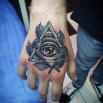 photo of eye tattoo Horus 22.01.2019 №363 - drawing tattoo god Horus Eye - tattoovalue.net