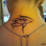 photo of eye tattoo Horus 22.01.2019 №365 - drawing tattoo god Horus Eye - tattoovalue.net