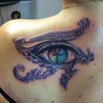 photo of eye tattoo Horus 22.01.2019 №366 - drawing tattoo god Horus Eye - tattoovalue.net