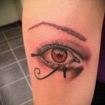 photo of eye tattoo Horus 22.01.2019 №369 - drawing tattoo god Horus Eye - tattoovalue.net