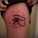 photo of eye tattoo Horus 22.01.2019 №380 - drawing tattoo god Horus Eye - tattoovalue.net