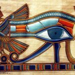 photo of eye tattoo Horus 22.01.2019 №404 - drawing tattoo god Horus Eye - tattoovalue.net