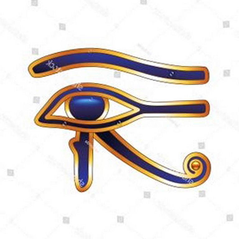 photo of eye tattoo Horus 22.01.2019 №409 - drawing tattoo god Horus Eye - tattoovalue.net