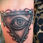 photo of eye tattoo Horus 22.01.2019 №412 - drawing tattoo god Horus Eye - tattoovalue.net