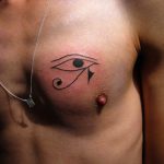 photo of eye tattoo Horus 22.01.2019 №413 - drawing tattoo god Horus Eye - tattoovalue.net