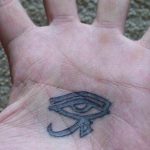 photo of eye tattoo Horus 22.01.2019 №414 - drawing tattoo god Horus Eye - tattoovalue.net