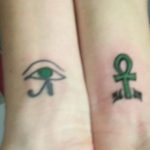 photo of eye tattoo Horus 22.01.2019 №418 - drawing tattoo god Horus Eye - tattoovalue.net