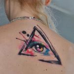 photo of eye tattoo Horus 22.01.2019 №419 - drawing tattoo god Horus Eye - tattoovalue.net