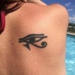 photo of eye tattoo Horus 22.01.2019 №427 - drawing tattoo god Horus Eye - tattoovalue.net