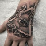 photo of eye tattoo Horus 22.01.2019 №434 - drawing tattoo god Horus Eye - tattoovalue.net