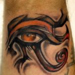 photo of eye tattoo Horus 22.01.2019 №435 - drawing tattoo god Horus Eye - tattoovalue.net