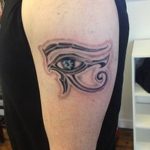 photo of eye tattoo Horus 22.01.2019 №444 - drawing tattoo god Horus Eye - tattoovalue.net
