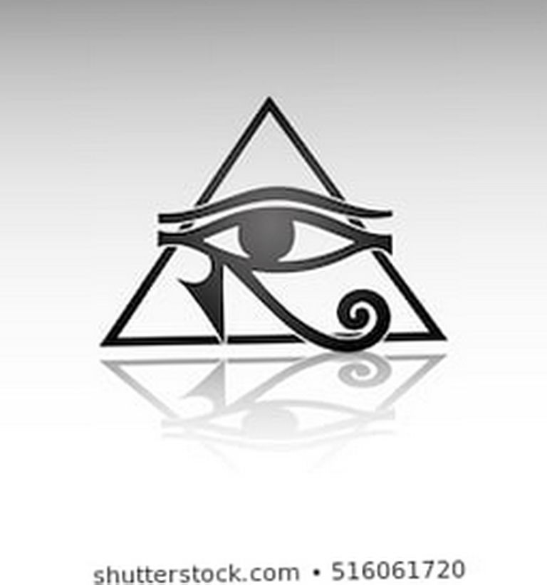 photo of eye tattoo Horus 22.01.2019 №447 - drawing tattoo god Horus Eye - tattoovalue.net
