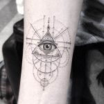 photo of eye tattoo Horus 22.01.2019 №448 - drawing tattoo god Horus Eye - tattoovalue.net