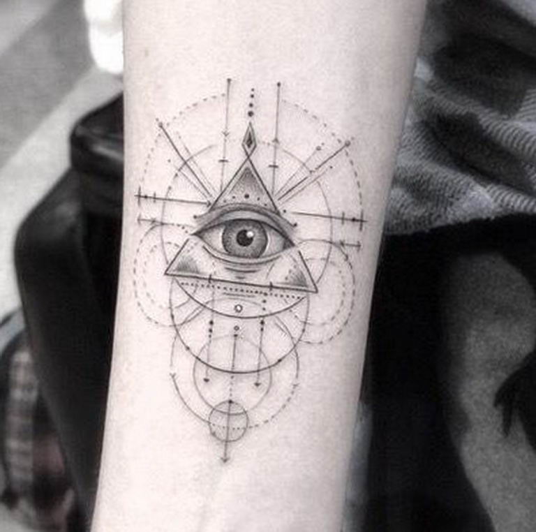 photo of eye tattoo Horus 22.01.2019 №448 - drawing tattoo god Horus Eye - tattoovalue.net