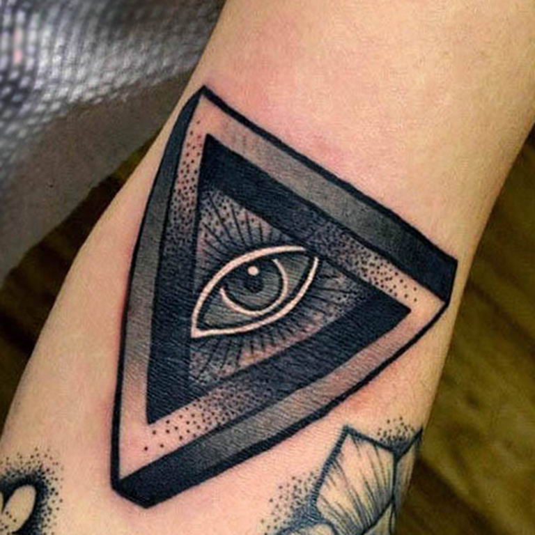 photo of eye tattoo Horus 22.01.2019 №451 - drawing tattoo god Horus Eye - tattoovalue.net