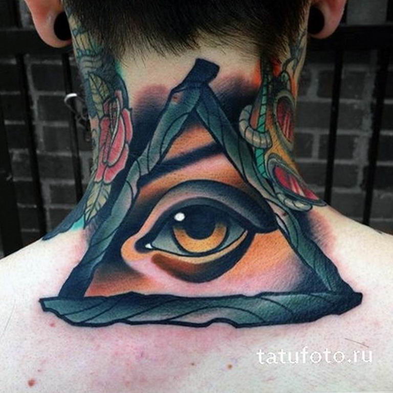 photo of eye tattoo Horus 22.01.2019 №458 - drawing tattoo god Horus Eye - tattoovalue.net