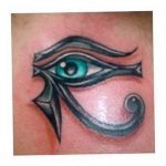photo of eye tattoo Horus 22.01.2019 №463 - drawing tattoo god Horus Eye - tattoovalue.net
