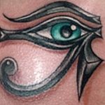 photo of eye tattoo Horus 22.01.2019 №465 - drawing tattoo god Horus Eye - tattoovalue.net