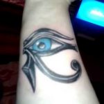photo of eye tattoo Horus 22.01.2019 №468 - drawing tattoo god Horus Eye - tattoovalue.net