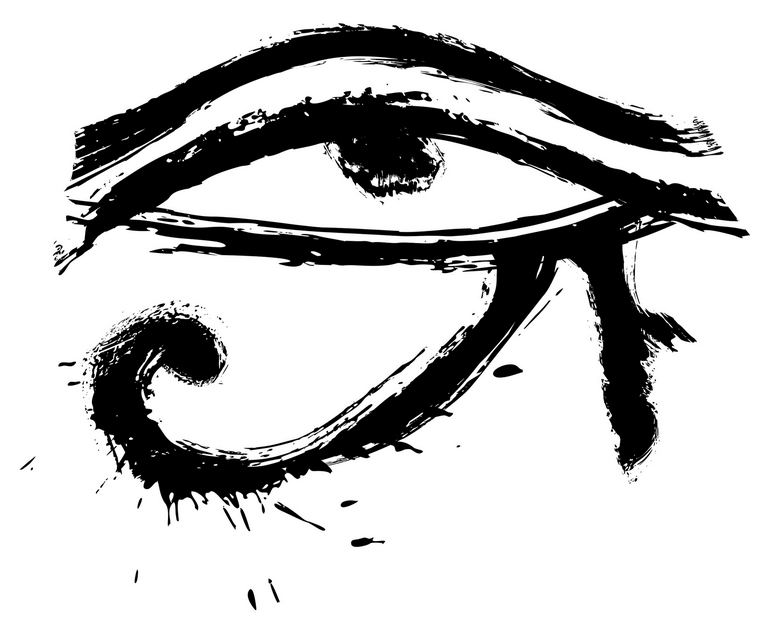 photo of eye tattoo Horus 22.01.2019 №469 - drawing tattoo god Horus Eye - tattoovalue.net