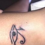 photo of eye tattoo Horus 22.01.2019 №473 - drawing tattoo god Horus Eye - tattoovalue.net