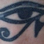 photo of eye tattoo Horus 22.01.2019 №480 - drawing tattoo god Horus Eye - tattoovalue.net