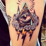 photo of eye tattoo Horus 22.01.2019 №481 - drawing tattoo god Horus Eye - tattoovalue.net