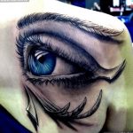 photo of eye tattoo Horus 22.01.2019 №485 - drawing tattoo god Horus Eye - tattoovalue.net