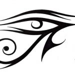 photo of eye tattoo Horus 22.01.2019 №494 - drawing tattoo god Horus Eye - tattoovalue.net