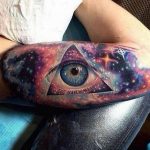 photo of eye tattoo Horus 22.01.2019 №501 - drawing tattoo god Horus Eye - tattoovalue.net