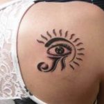 photo of eye tattoo Horus 22.01.2019 №505 - drawing tattoo god Horus Eye - tattoovalue.net