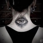 photo of eye tattoo Horus 22.01.2019 №506 - drawing tattoo god Horus Eye - tattoovalue.net