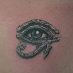 photo of eye tattoo Horus 22.01.2019 №507 - drawing tattoo god Horus Eye - tattoovalue.net