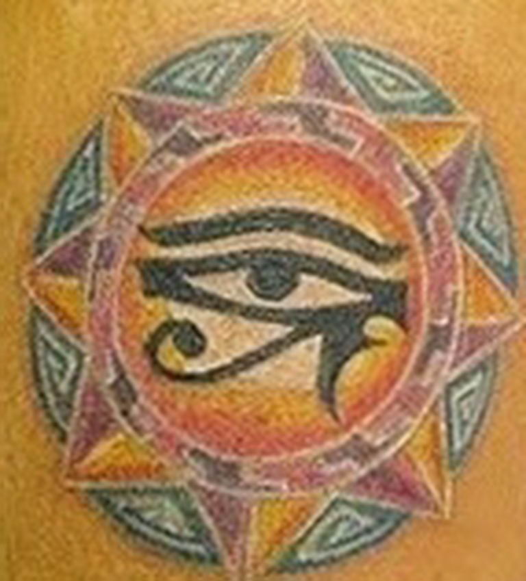 photo of eye tattoo Horus 22.01.2019 №520 - drawing tattoo god Horus Eye - tattoovalue.net