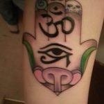 photo of eye tattoo Horus 22.01.2019 №523 - drawing tattoo god Horus Eye - tattoovalue.net