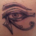 photo of eye tattoo Horus 22.01.2019 №528 - drawing tattoo god Horus Eye - tattoovalue.net