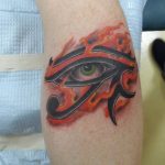 photo of eye tattoo Horus 22.01.2019 №533 - drawing tattoo god Horus Eye - tattoovalue.net
