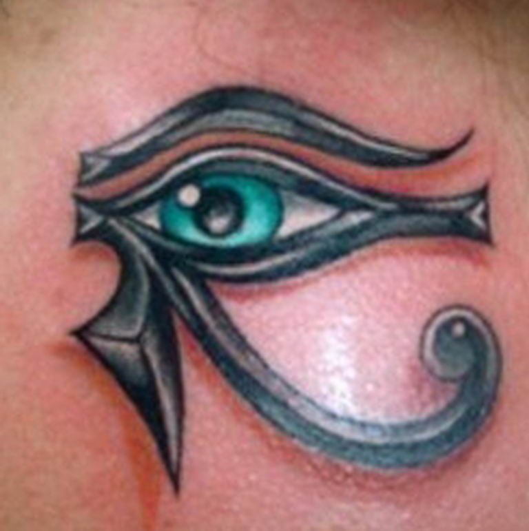 photo of eye tattoo Horus 22.01.2019 №534 - drawing tattoo god Horus Eye - tattoovalue.net
