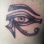 photo of eye tattoo Horus 22.01.2019 №547 - drawing tattoo god Horus Eye - tattoovalue.net