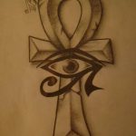 photo of eye tattoo Horus 22.01.2019 №556 - drawing tattoo god Horus Eye - tattoovalue.net